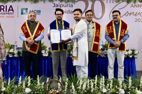 Anurag Thakur urges Jaipuria graduates: lead with ethics