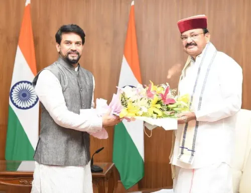 Anurag Thakur Wishes Former VP Venkaiah Naidu on Birthday