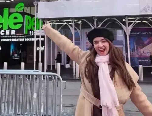 Did Anushka Sen's Debut Single ‘Chameleon’ Shine Bright at New York Times Square?