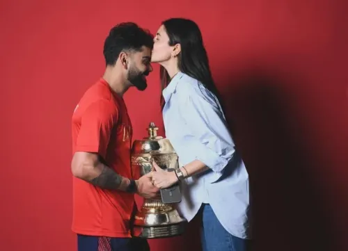 Virat Kohli, Anushka Sharma visit Premanand Maharaj in Vrindavan after RCB's IPL 2026 title win