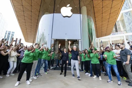Apple CEO Tim Cook bullish on India's rising middle class after record March quarter