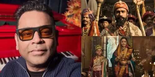 A.R. Rahman Honors Chhatrapati Sambhaji Maharaj with 'Aaya Re Toofan'