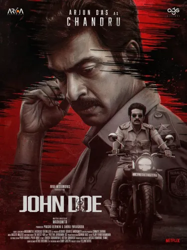 Arjun Das plays cop Chandru in psychological thriller 'John Doe'