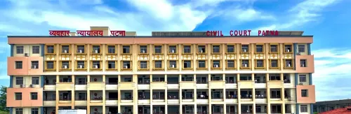 Was an Armed Criminal Apprehended During a Security Check at Patna Civil Court?