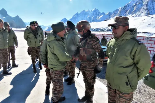 Did Army Chief Gen Dwivedi Celebrate Diwali with Troops at Forward Posts in Uttarakhand?