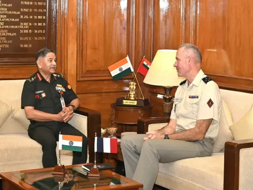 Did Army Chief Gen Upendra Dwivedi Meet French General Pierre Schill?