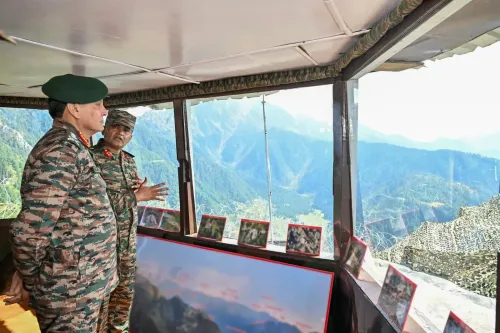 Army Chief General Dhiraj Seth reviews LoC preparedness in Kashmir