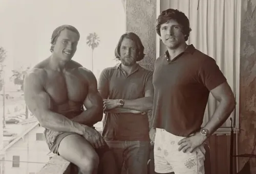 Arnold Schwarzenegger: 'I'm not a self-made man' — tribute to Charles Gaines