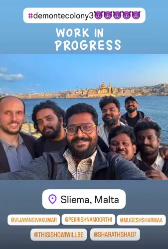 Is 95 Percent of the Filming for 'Demonte Colony 3' Completed?