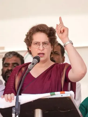 Priyanka Gandhi Criticizes BJP Amid Khera Controversy