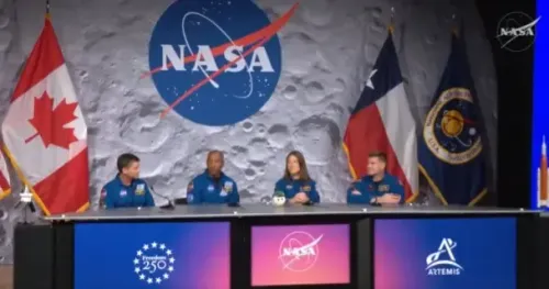 आर्टेमिस II मिशन: एस्ट्रोनॉट्स ने वैश्विक समर्थन का जताया आभार