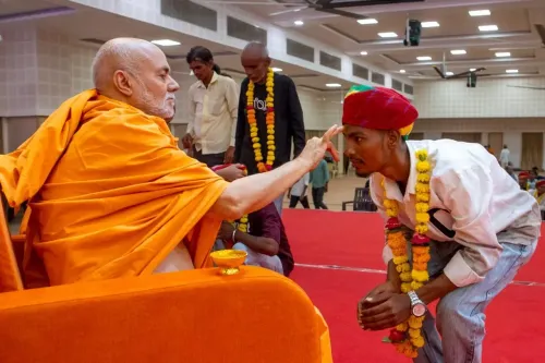 How Were Artisans Recognized by Mahant Swami Maharaj for Building the Jodhpur BAPS Temple?