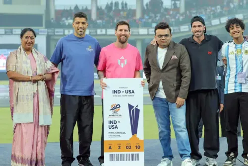 क्या लियोनेल मेसी अरुण जेटली स्टेडियम पहुंचे? जय शाह ने दिए खास उपहार!