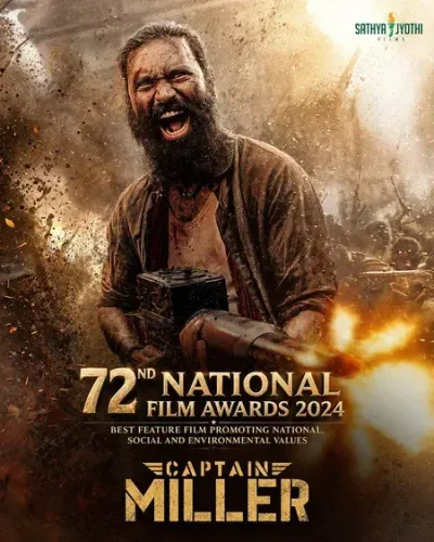 Captain Miller wins National Award; director Arun Matheeswaran thanks producers