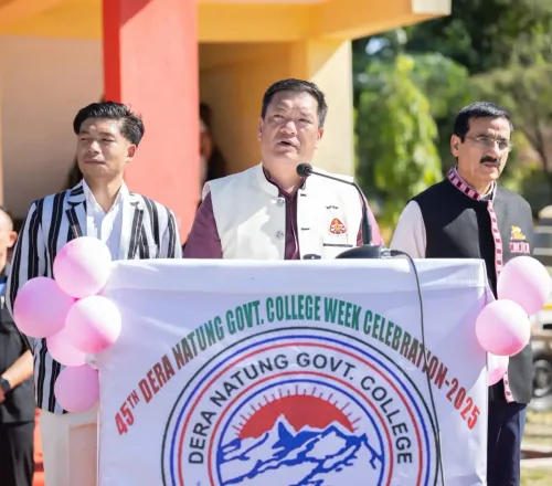 What Did Arunachal CM Khandu Announce About Scholarships for Tribal Youth?