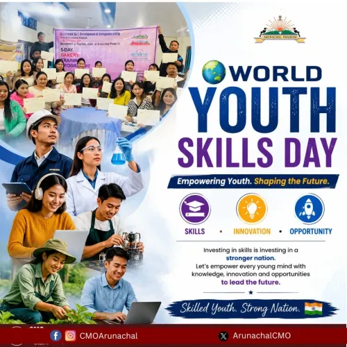 Arunachal CMO Pledges Youth Skill Push on World Skills Day