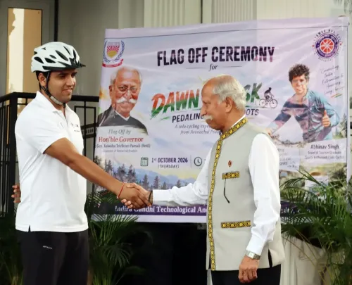 Abhinav Singh's 3,000-km solo cycling ride: Itanagar to Gujarat for elderly awareness