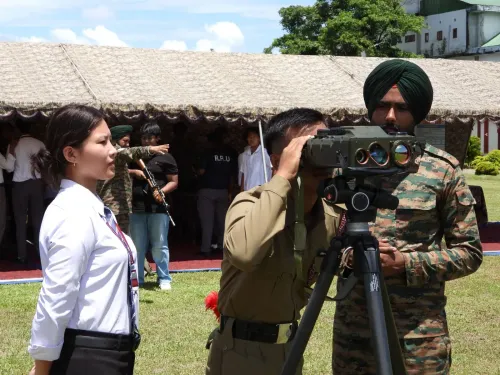 Indian Army takes 15 specially abled children to Golden Pagoda in Arunachal