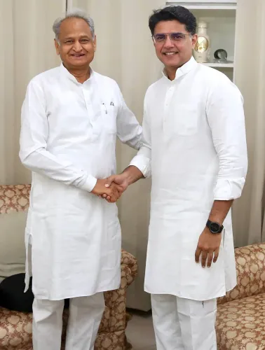 Gehlot-Pilot rift flares again; BJP says Congress must fix its own house