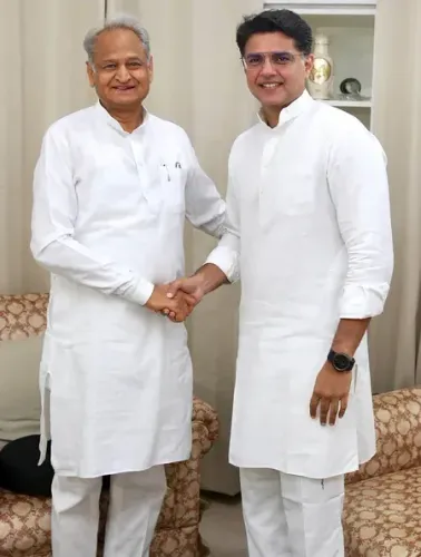 Gehlot-Pilot rift flares again; BJP says Congress must fix its own house
