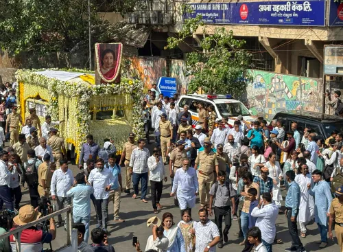 Asha Bhosle: A Musical Legend Laid to Rest with State Honours in Mumbai