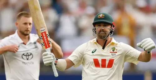 Will Travis Head's Explosive Form Shine in the Middle Order During the Pink-ball Test?