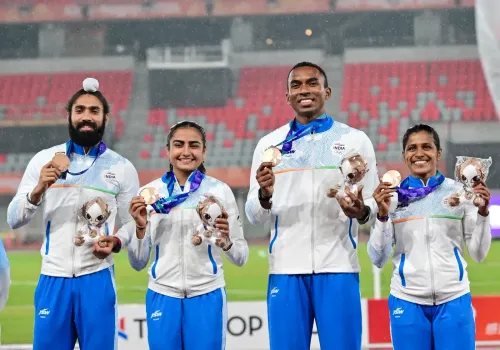 Asian Games 2026: India wins mixed relay bronze with national record in Nagoya
