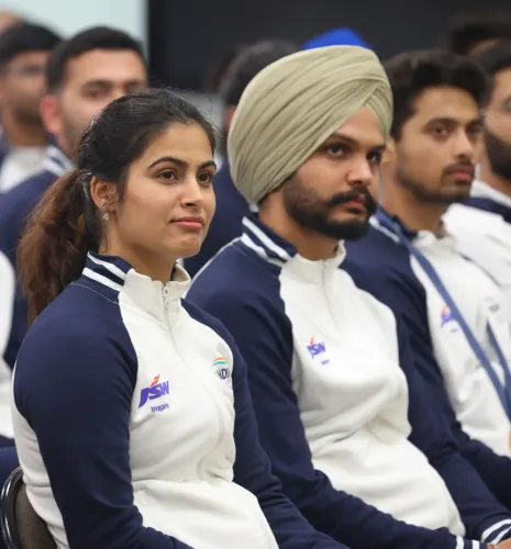 Manu Bhaker emotional as flag-bearer at Asian Games: 'I missed Jaspal Rana sir a lot'
