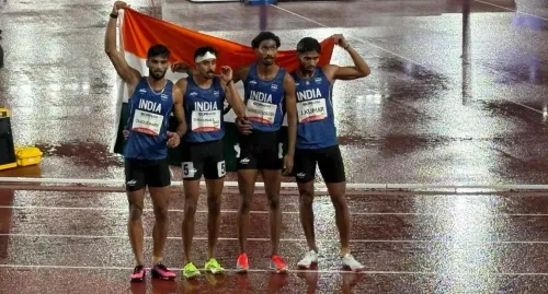 Asian Games 2026: India wins relay bronze in men's 4x400m, closes athletics campaign