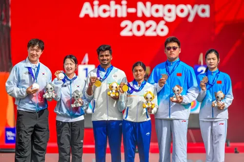 India sweep all 3 compound archery team golds at Asian Games 2023