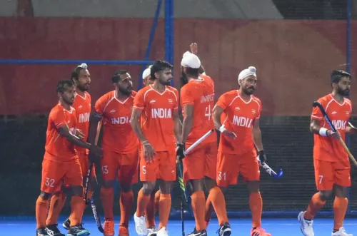 India men's hockey team reaches Asian Games 2026 semis with 2-0 win over Japan