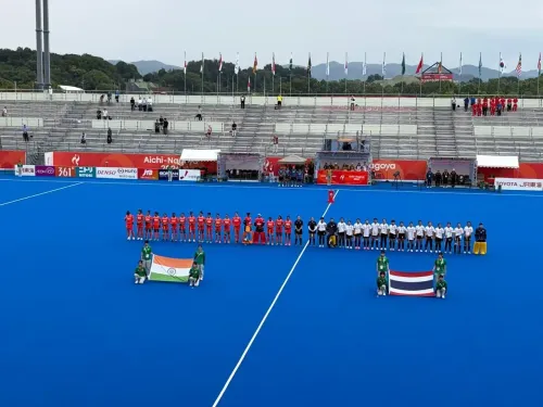 India women's hockey thrash Thailand 20-1 at 2026 Asian Games