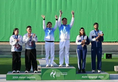 Asian Games 2026: President Murmu hails historic skeet bronze duo and Seema's 10,000m medal