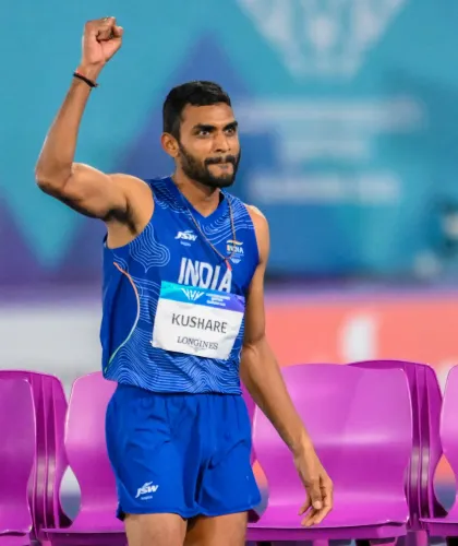 Asian Games 2026: Sarvesh takes high jump silver, Parul wins 3000m steeplechase bronze