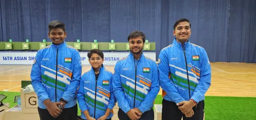 How Did Girish Gupta's Gold Medal Help India Shine on Day One of the Asian Shooting Championships?