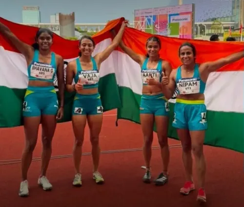 22वीं एशियन अंडर-20 एथलेटिक्स चैंपियनशिप: भारतीय महिला 4x100 मीटर रिले टीम ने जीता सिल्वर, बनाया नया अंडर-20 राष्ट्रीय रिकॉर्ड