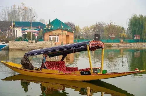 Launch of Asia's First Water Transport Service 'Uber Shikara' on Dal Lake