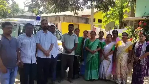 Assam CM Himanta hands ambulance to Morigaon district