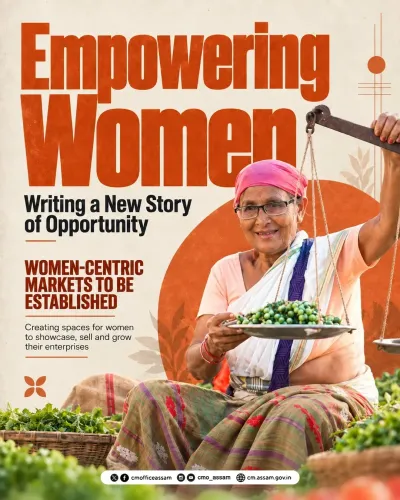 Assam CM Himanta Plans Women-Centred Markets Across Districts