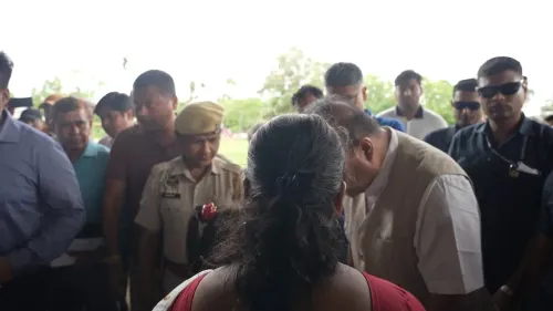 Assam CM Himanta witnesses 7-year-old donate piggy bank to flood relief
