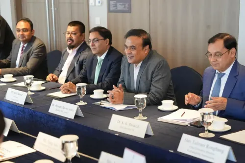 Assam Chief Minister Engages with Vice President of Leading Semiconductor Firm in Seoul