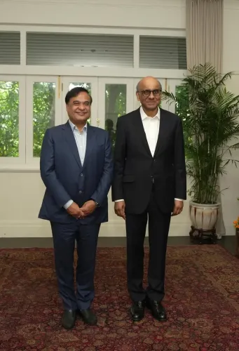 Assam Chief Minister Engages with Singapore President to Foster Investment Partnerships