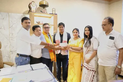 Assam CM Relief Fund Gets ₹4 Lakh from ASEB Pensioners, Morigaon Zilla Parishad