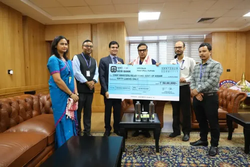 Assam CM Relief Fund Gets ₹5.10 Cr from Banks, Wakf Board