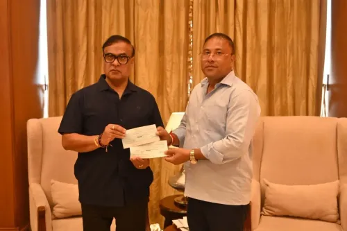 Assam CM's Relief Fund Gets ₹1.5 Lakh from Tingkhong Donors
