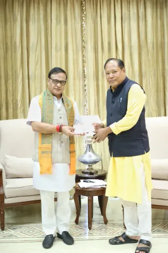 Assam Minister Biswajit Daimary donates ₹2 lakh to CM Relief Fund