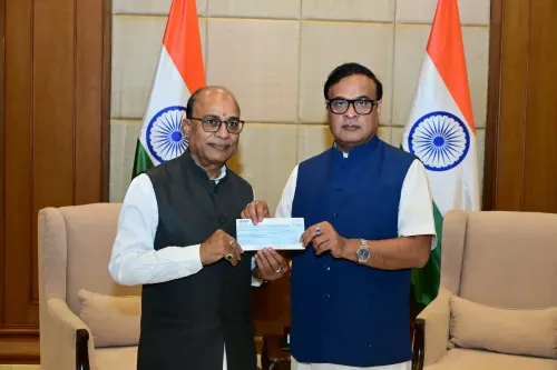 Assam MLA Vijay Gupta donates one month's salary to CMRF