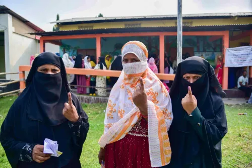 Nagaon LS bypoll records 76% turnout; BJP, Congress, AIUDF in three-way fight