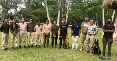 Assam's K9 Sniffer Dogs Bolster Rhino Protection Drive