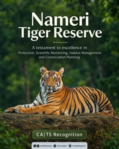 Assam's Nameri Tiger Reserve Wins CA|TS International Accreditation